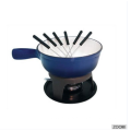 Beliebte &amp; schöne Emaille Fondue Set mit Griff